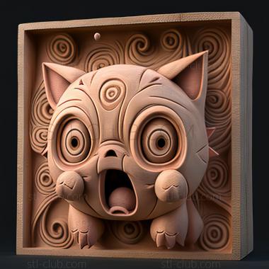 3D модель Rough Tough Jigglypuff Purins Песня Папас Песня (STL)